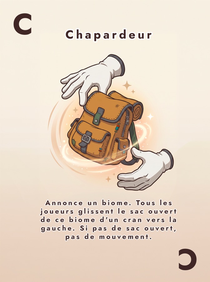 Carte spéciale Chapardeur