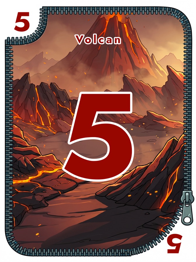 Carte Volcan