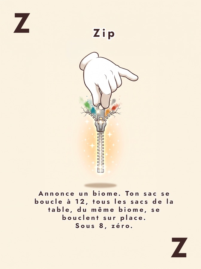 Carte spéciale ZIP